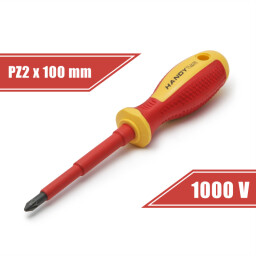 Skrutkovač krížový PZ2x100mm 1000V 10572