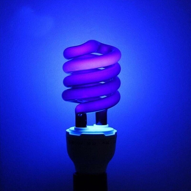 Kompaktná žiarivka UV 15W E27 230V ultrafialová (M021B)