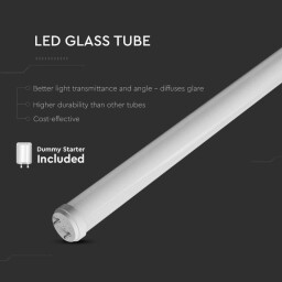 LED trubica T8 18W 120cm G13 sklo 4000K (25ks/Box) V-TAC (2982) VT-1221