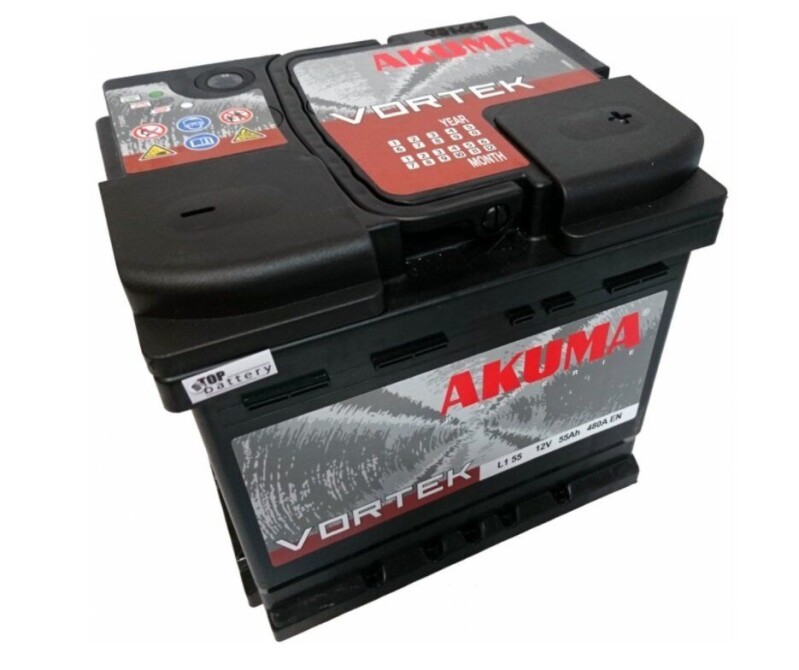 Akumulátor AKUMA VORTEK L1 55 12V 55Ah 480A EN