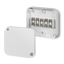 Krabica pripájacia EP-LUX 0225-00 povrchová so svorkovnicou 5x2.5mm² IP20