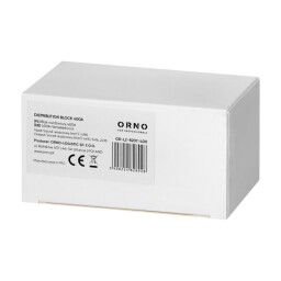 Rozbočovacia svorkovnica OR-LZ-8207/400 blok 1P 400A (vstup 1x 185mm² a 1x 70 mm²  / výstup 4x10 a 5x16 a 2x35mm²)