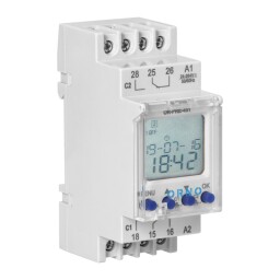 Astronomické spínacie hodiny OR-PRE-451 100-programov 2DIN