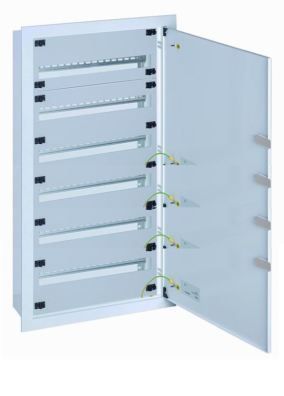 Rozvodnica OEZ 44457 RZB-Z-6S198 - oceľoplechová 198(6x33)-modulov zapustená 