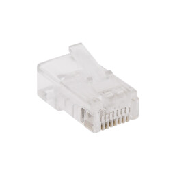 Konektor RJ45 8P8C pre pevný vodič (D604)
