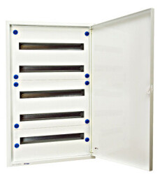 Zapustený rozvádzač s dverami Schrack ILC2U524 oceloplechový IP30, 5x24 modulov, 920x588x136
