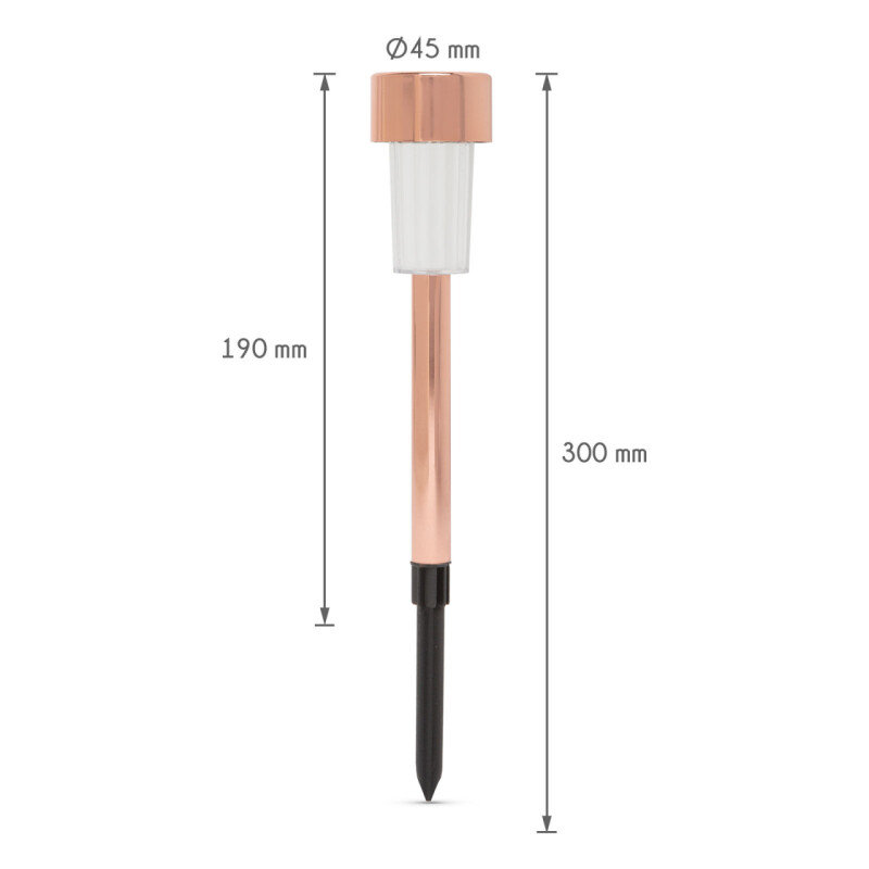 LED solárna lampa 11702C