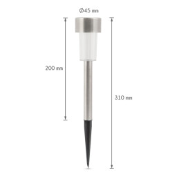 LED solárna lampa 11702A