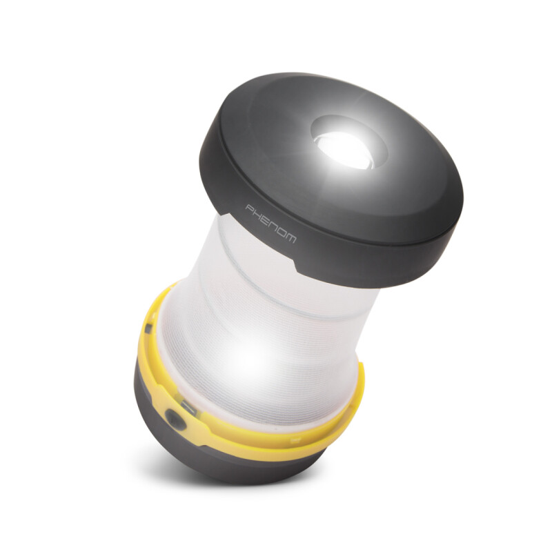Skladacie kempingové svietidlo LED 75lm na batérie (3xAA v balení) 18680 (Phenom)