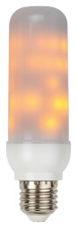 Rábalux 1442 FLAMEL LED žiarovka imitujúca plameň sviečky 1800K (ekvivalent V-TAC 7426 4W "fakľa")