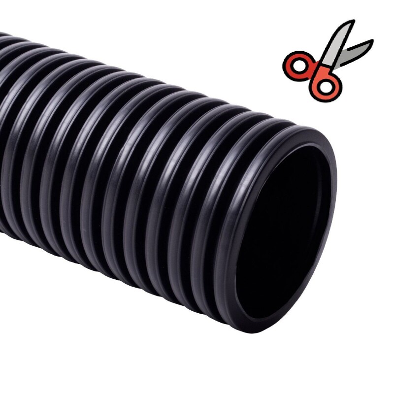 Chránička QRK 50 FLEX UV 50/40mm čierna 50m/bal. (KOPOFLEX KF 09050_UVFA) -- metráž --