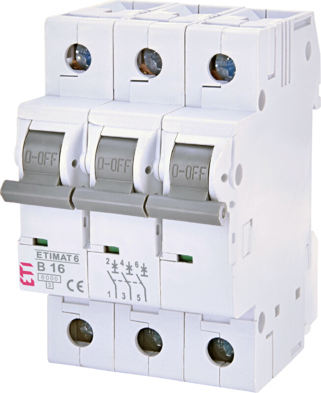 Istič ETIMAT 6 002115516 B16 3P (6kA)