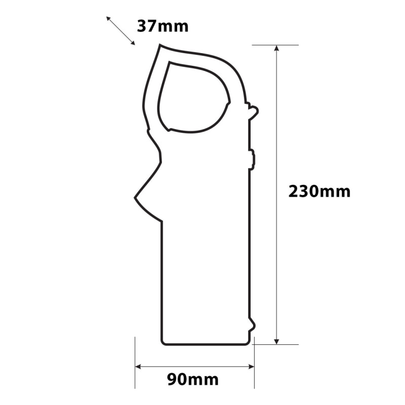 Digitálny kliešťový multimeter (art.č.: 25601)
