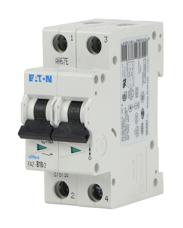 Istič Eaton 278730 FAZ-B10/2 (15kA)