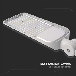Uličné svietidlo LED 30W 3000lm 6500K SAMSUNG chip, adaptér d60mm (20423) VT-39ST