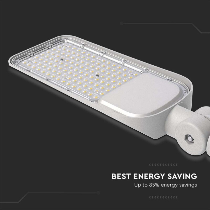 Uličné svietidlo LED 30W 3000lm 6500K SAMSUNG chip, adaptér d60mm (20423) VT-39ST