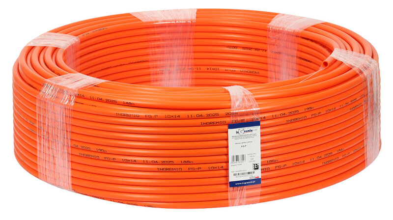 Mikrotrubička pre optické káble FiberGuard FG 12/8mm oranžová