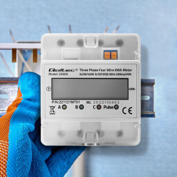 Digitálny elektromer Qoltec 50900 DIN 3-fázový 3x230/400V 100A