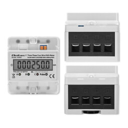 Digitálny elektromer Qoltec 50900 DIN 3-fázový 3x230/400V 100A
