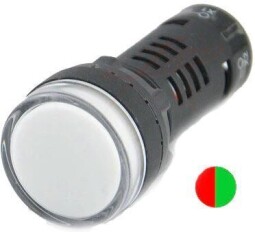 Signálka AD16-22SS/RG/12V červená + zelená LED (K458M)