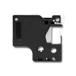 Páska Qoltec 50232 pre DYMO D1 45013 , 12mm x 7m , Biela / čierna tlač