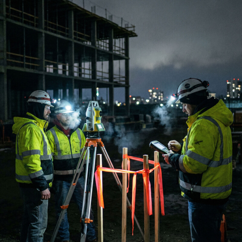 Vytyčovacia páska 25mm x 75m fluorescenčná (11073)