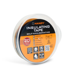 Páska izolačná PVC 19mm x20m čierna -18 – +105°C (11076)