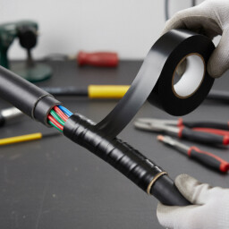 Páska izolačná a tesniaca silikónová 25mm x3m čierna -50 – +260°C (11077)