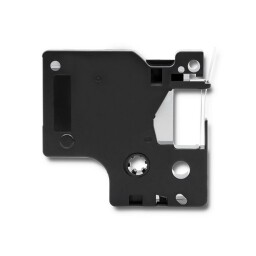 Páska Qoltec 50233 pre DYMO D1 45013 , 9mm x 7m , Biela / čierna tlač