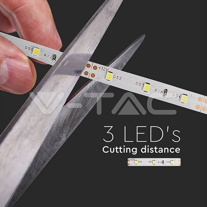 V-TAC LED pás SMD2538 60LED IP20 5m/bal. 6400K (212005) VT-3528