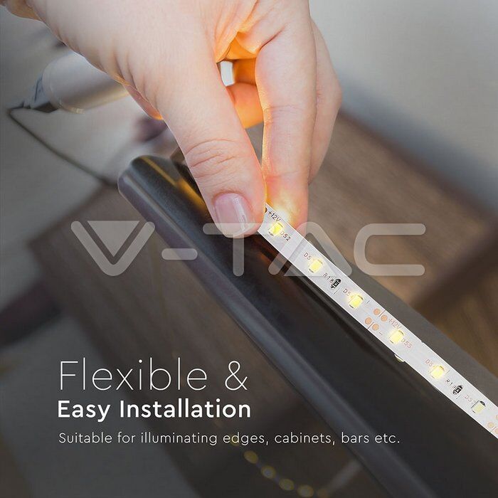 V-TAC LED pás SMD2538 60LED IP20 5m/bal. 6400K (212005) VT-3528
