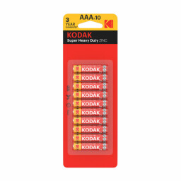 Batéria KODAK Super Heavy Duty ZINC AAA x10 ks/blister
