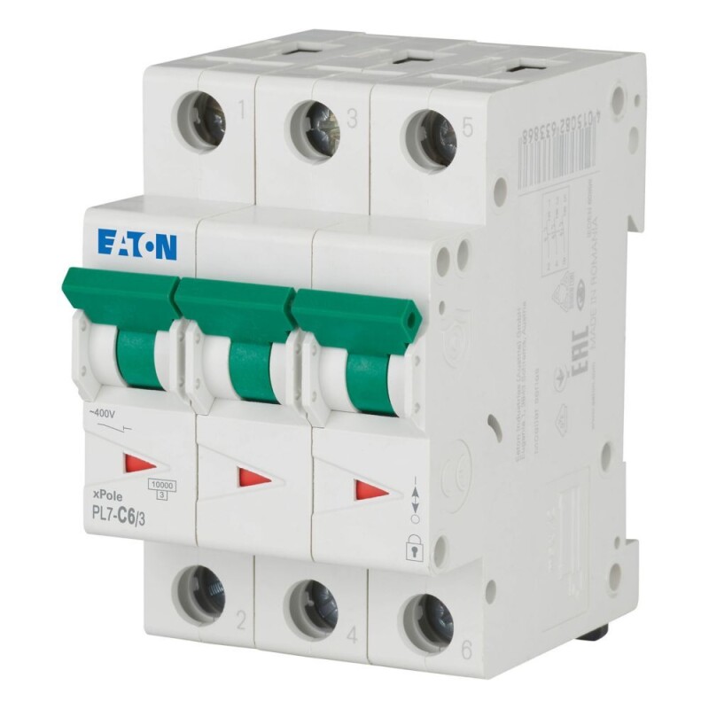 Istič Eaton 263406 PL7-C6/3 (10kA)