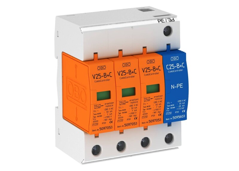 Zvodič prepäťia V25-B+C 3+NPE 5094463