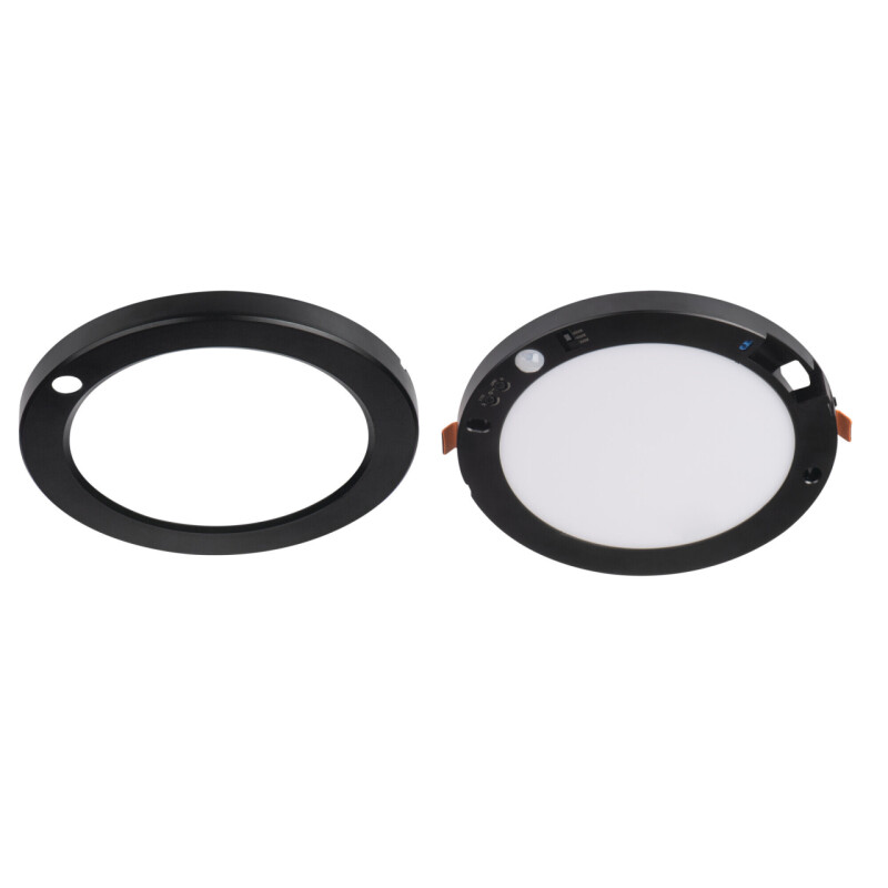 Svietidlo ERGA PIR 17W CCT-B (24605) variabilné CCT čierne KANLUX