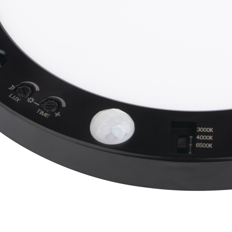 Svietidlo ERGA PIR 17W CCT-B (24605) variabilné CCT čierne KANLUX