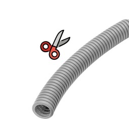 Trubka FXP 20 GR 083270 ohybná 750N (14,1mm) sivá (-- METRÁŽ -- drobný predaj)