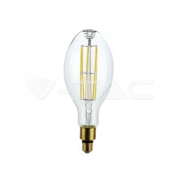 V-TAC LED žiarovka 24W E27 ED120 Clear Cover 4000K 160lm/W EQ.250W evolution (2816)