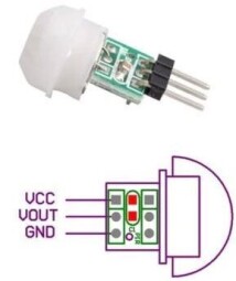 Snímač pohybu , modul PIR SB00312A-1 (M356)