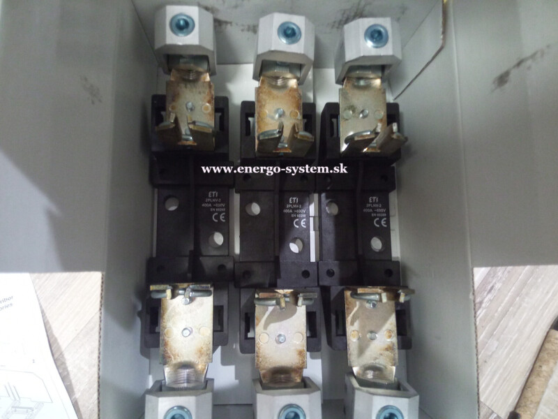Poistkový spodok ETI 001701058 2PLNV - 2/1 K , jednopólový , veľkosť 2