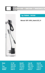 EHEIM classicLED daylight 4261011 550-635mm 6500K 789lm 7,7W 