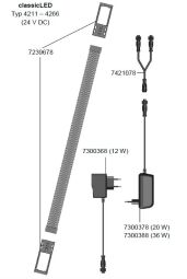 EHEIM classicLED daylight 4261011 550-635mm 6500K 789lm 7,7W 