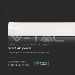V-TAC LED lineárne svietidlo 40W 4800lm 4000K 1200mm (8048) VT-8340