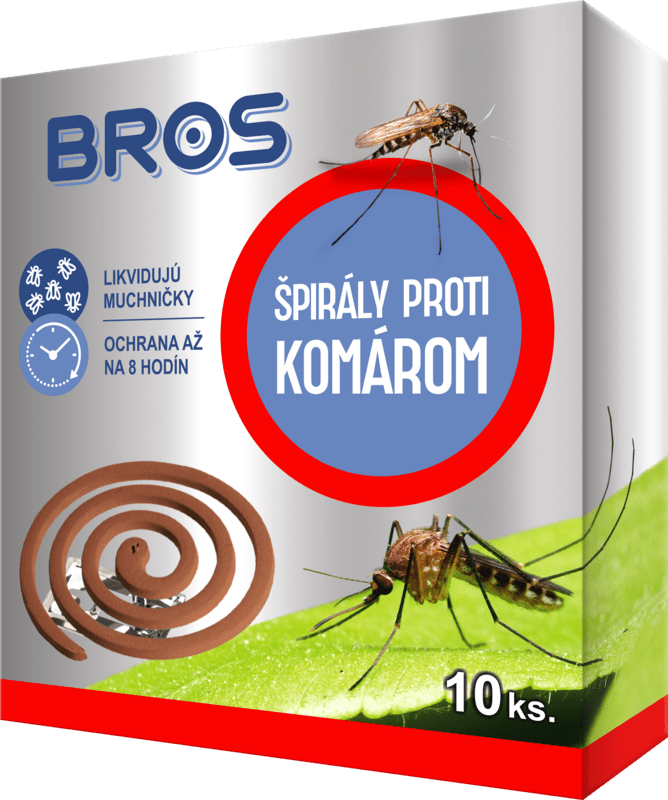 Bros Špirály proti komárom 10ks 5904517282667