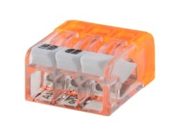Bezskrutková krabicová svorka Würth 05561183 s páčkami ELMO MINI PLUS kompaktná flex/rigid 3x 0,2-2,5mm²