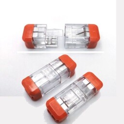 Bezskrutková svorka LT-22 , 2x 0,75-2,5mm² priama , rozpojiteľná (L965D)