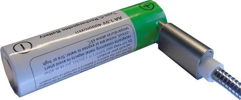 Akumulátor Li-Ion AA 1,5V/1700mAh, konektor USB-C (R550C)