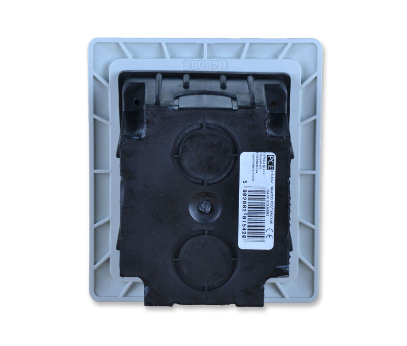 Zásuvka 425-6PKR zapustená + krabica pod omietku 32A/5p IP44 červená