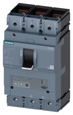 Kompaktný istič 3VA2463-5HL32-0AA0 3VA24, In 630 A, Icu 55 kA / 415 V, nadprúdová spúšť ETU320 (LI), Ir 250 ÷ 630 A, Ii (1,5 ÷ 9)x In, 3-pól, predný prívod