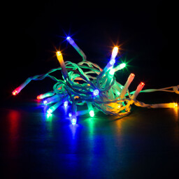 Svetelná reťaz 50LED , 5m , 8-programov , farebná (58900C)